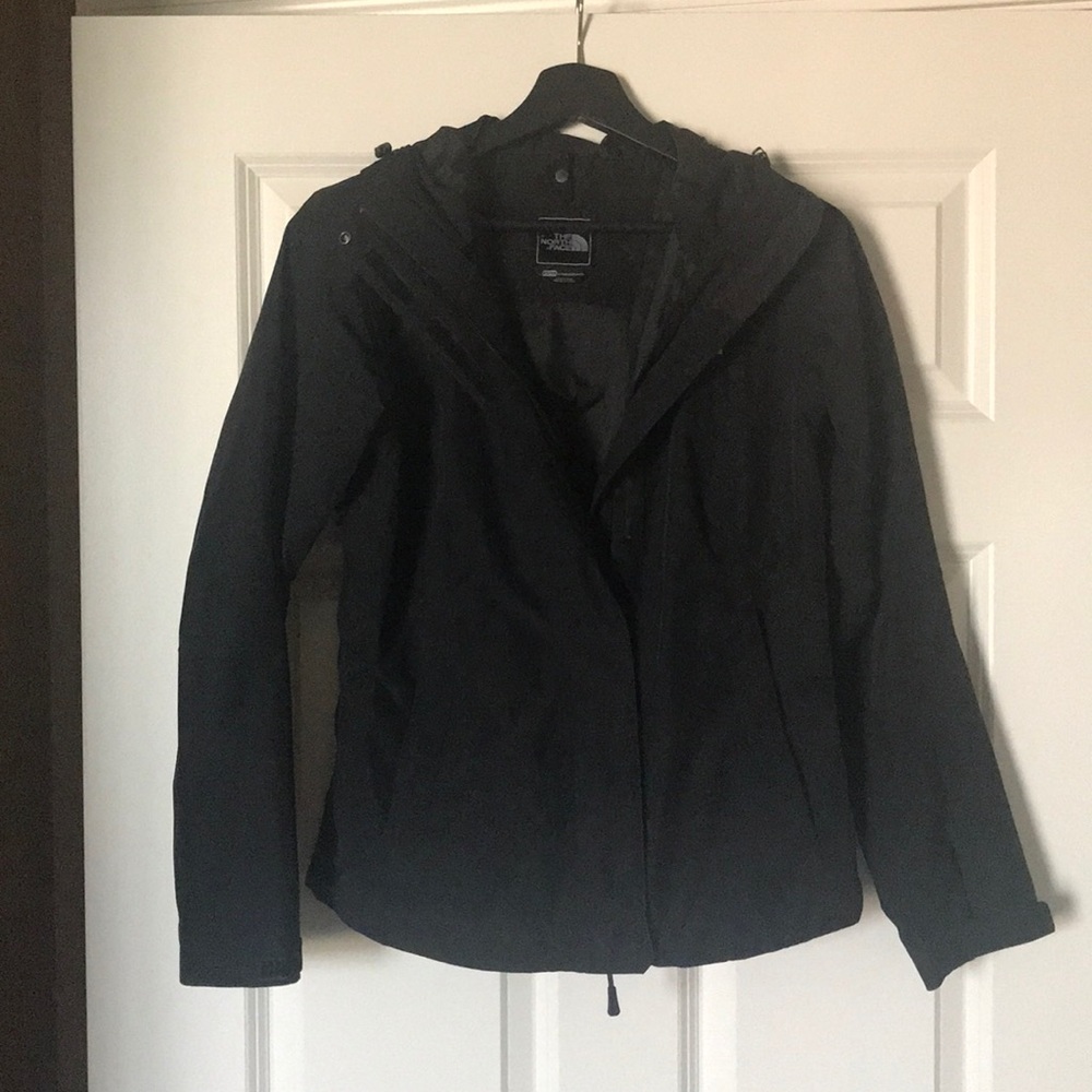 The North Face rain coat
